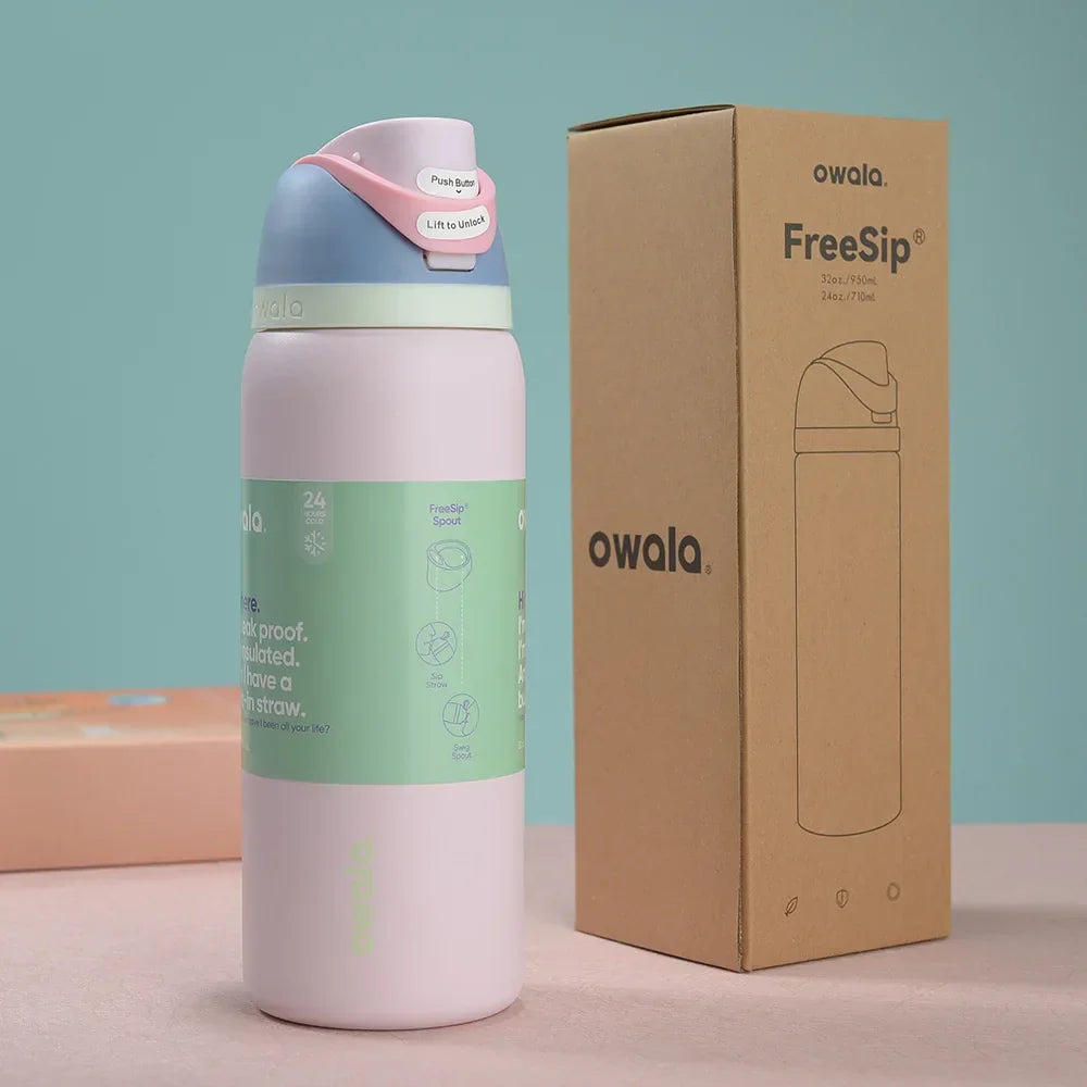 Owala Free Sip Water Bottle Green