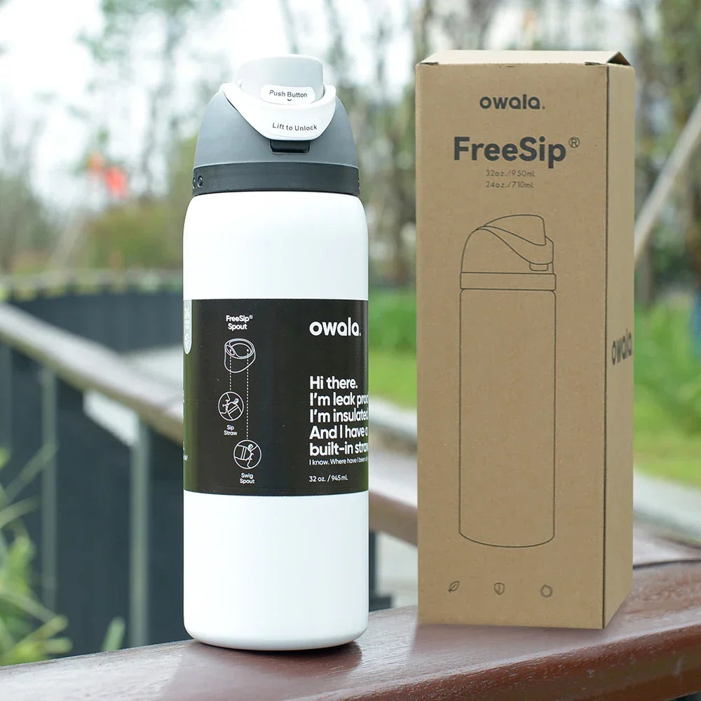 Owala FreeSip Avocado Green Bottle