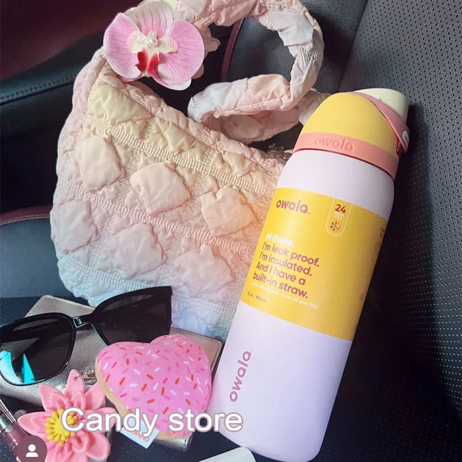 Owala FreeSip Smell The Rosé water bottle