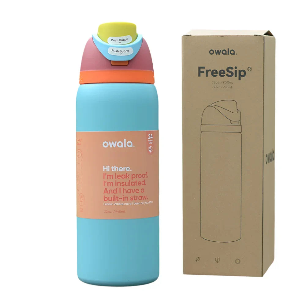 Owala FreeSip Light Green Bottle