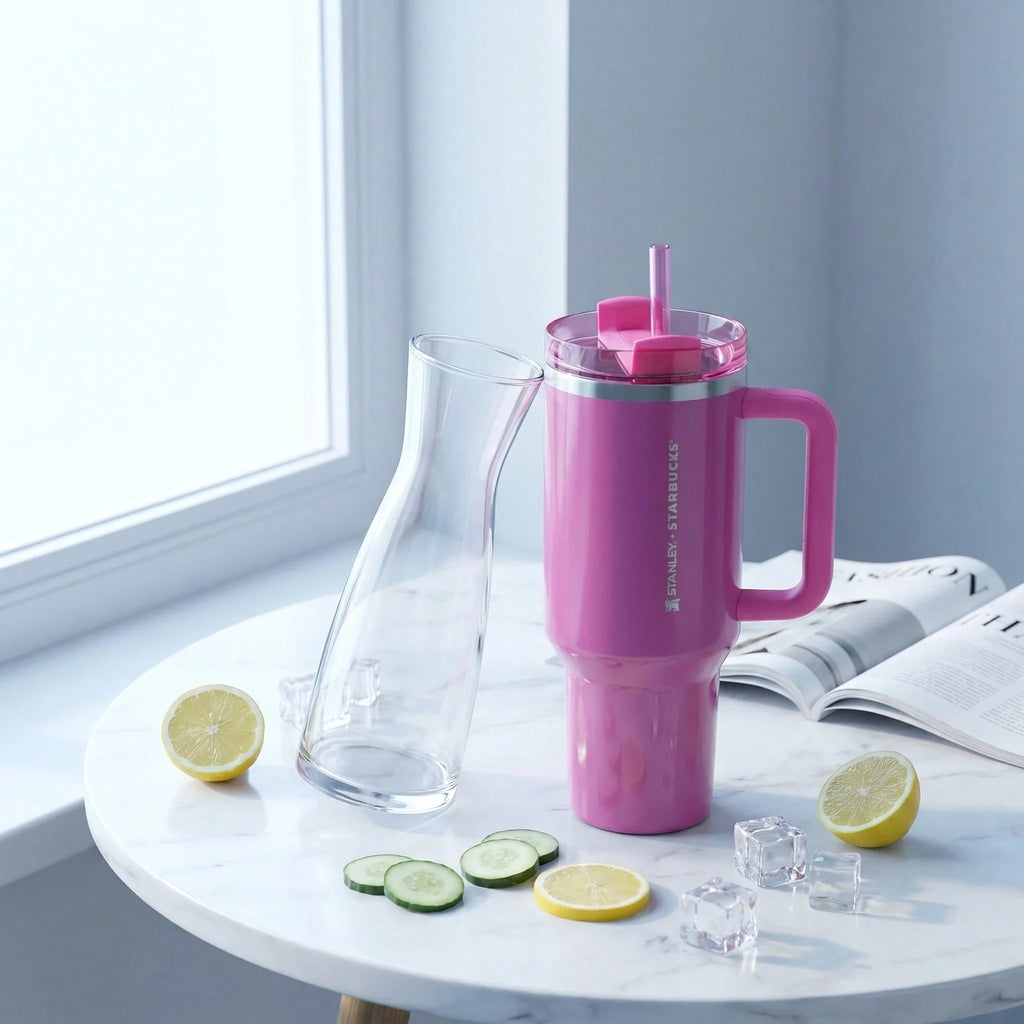 Stanley 40oz Glossy Magenta Tumbler