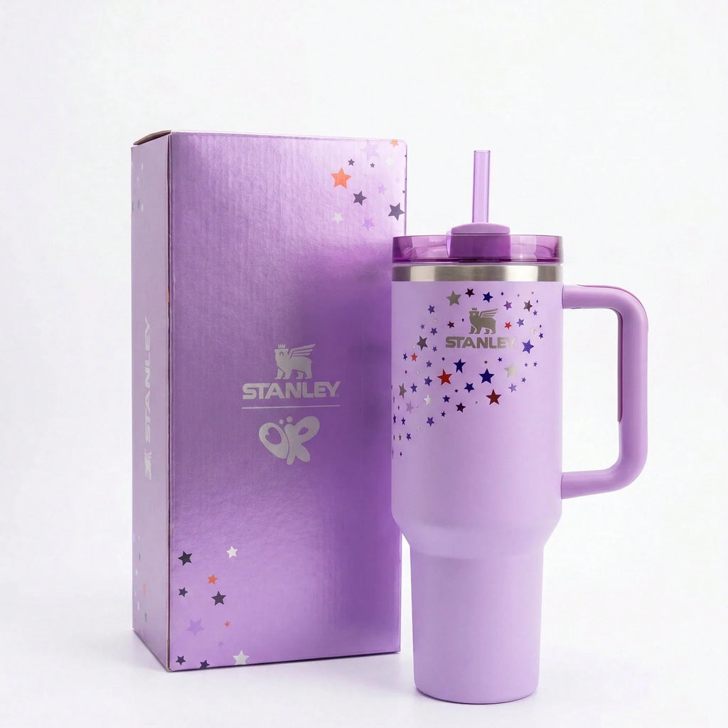 Stanley 40oz Purple Star Tumbler