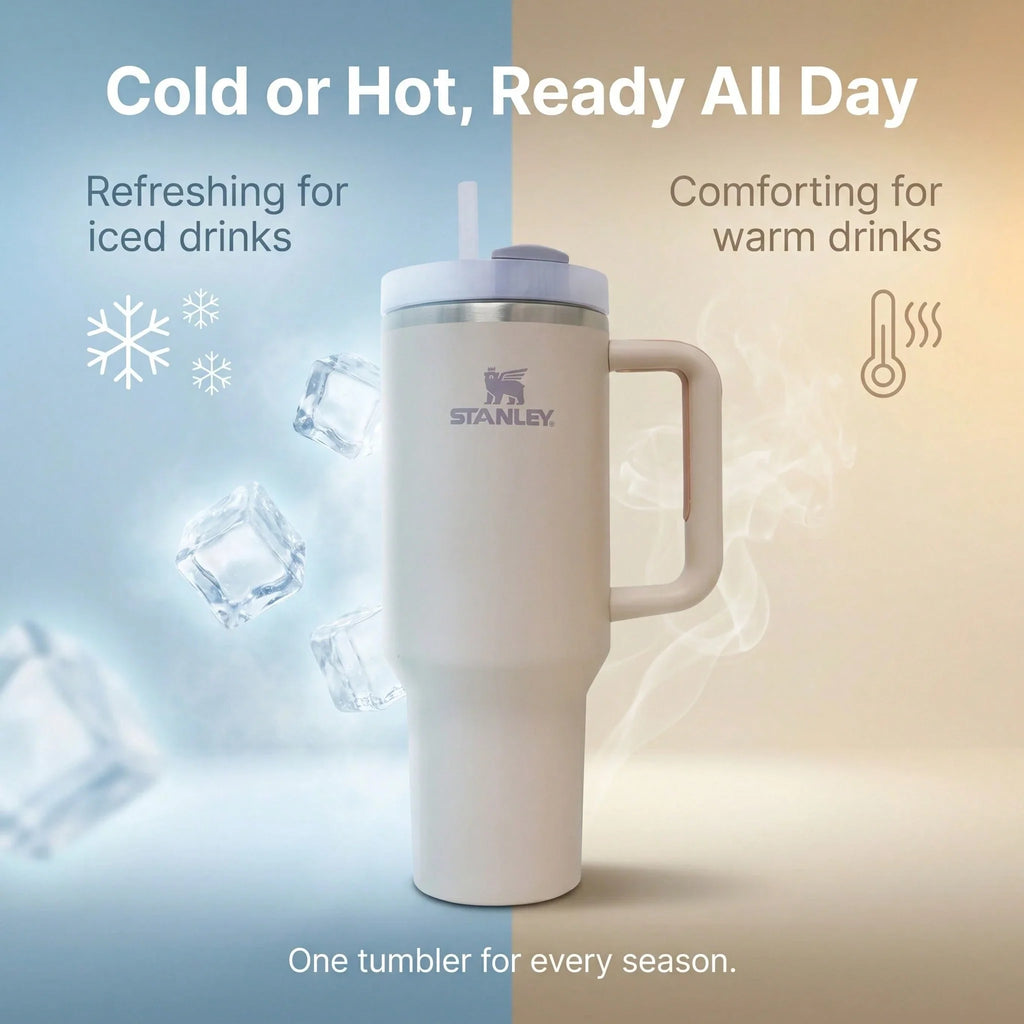 Stanley 40oz Soft Apricot Tumbler