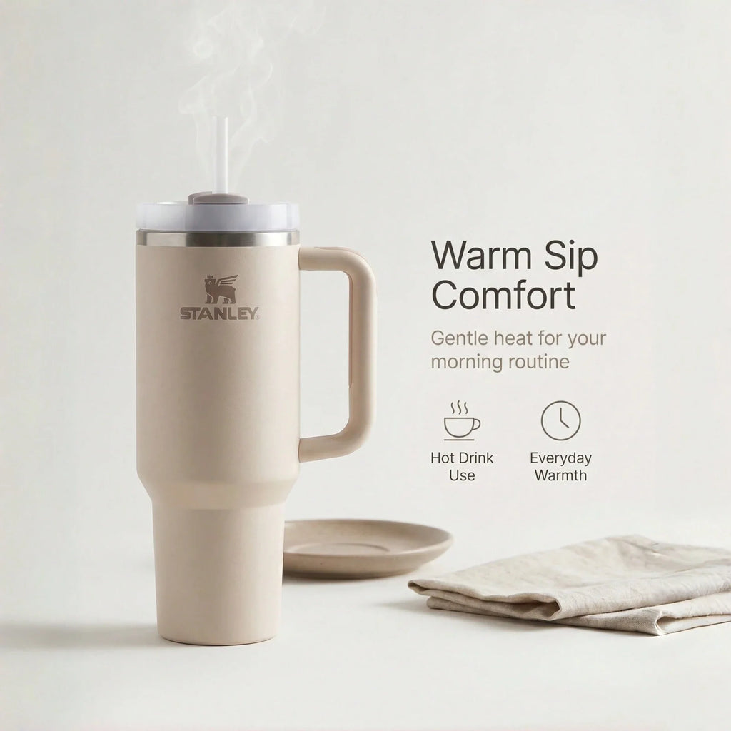Stanley 40oz Soft Apricot Tumbler