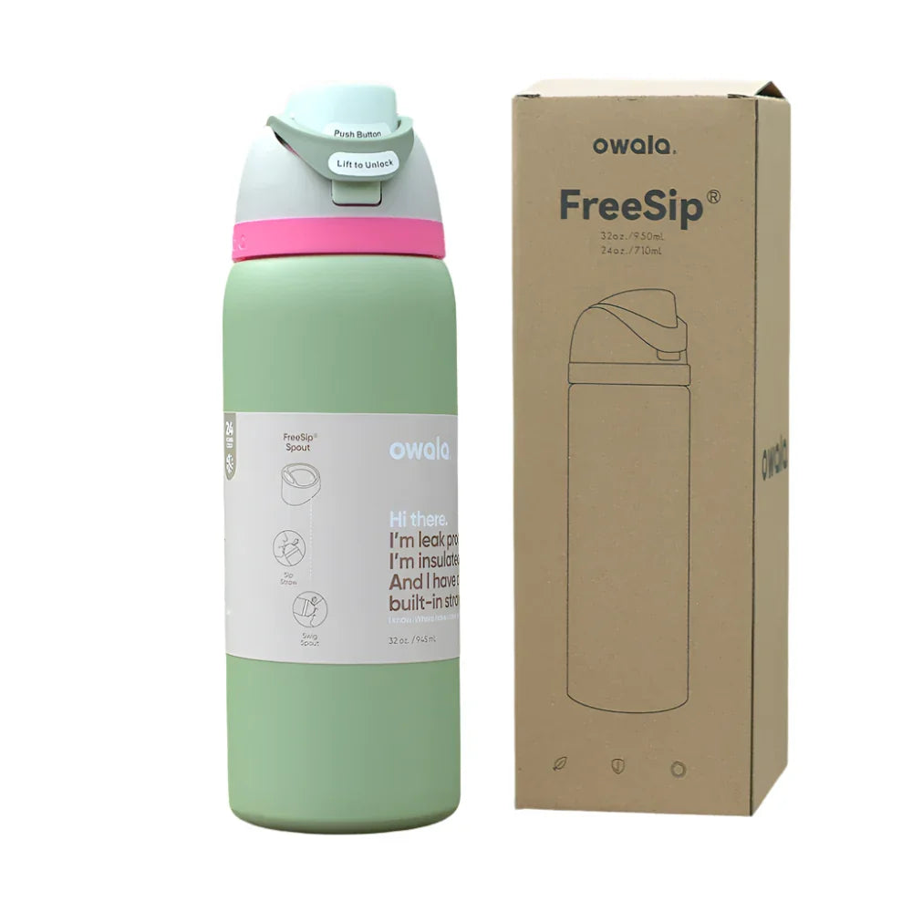 Owala FreeSip Quarta Rose Bottle