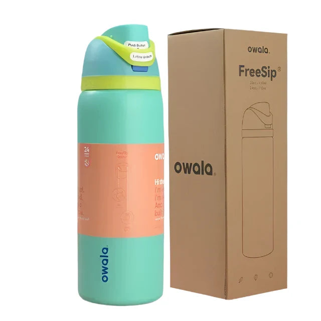 Owala Free Sip Water Bottle Rose
