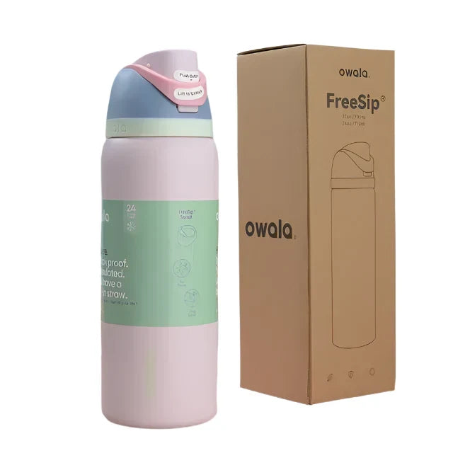 Owala Free Sip Water Bottle Grass Green