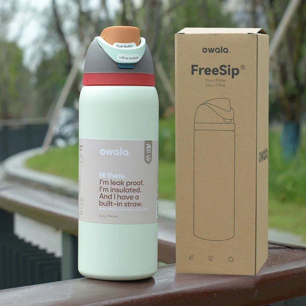 Owala FreeSip Smell The Rosé water bottle