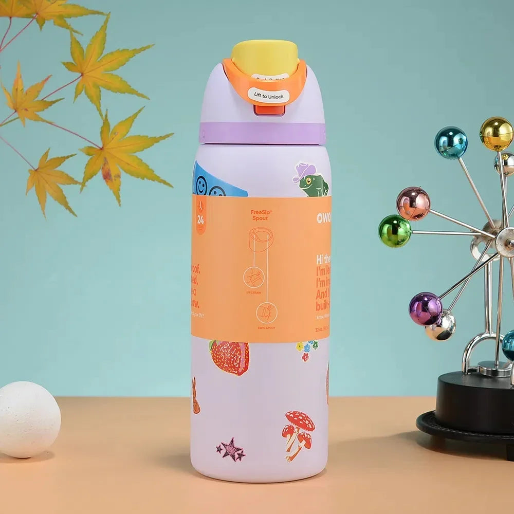 Owala Stainless Steel Straw Bottle