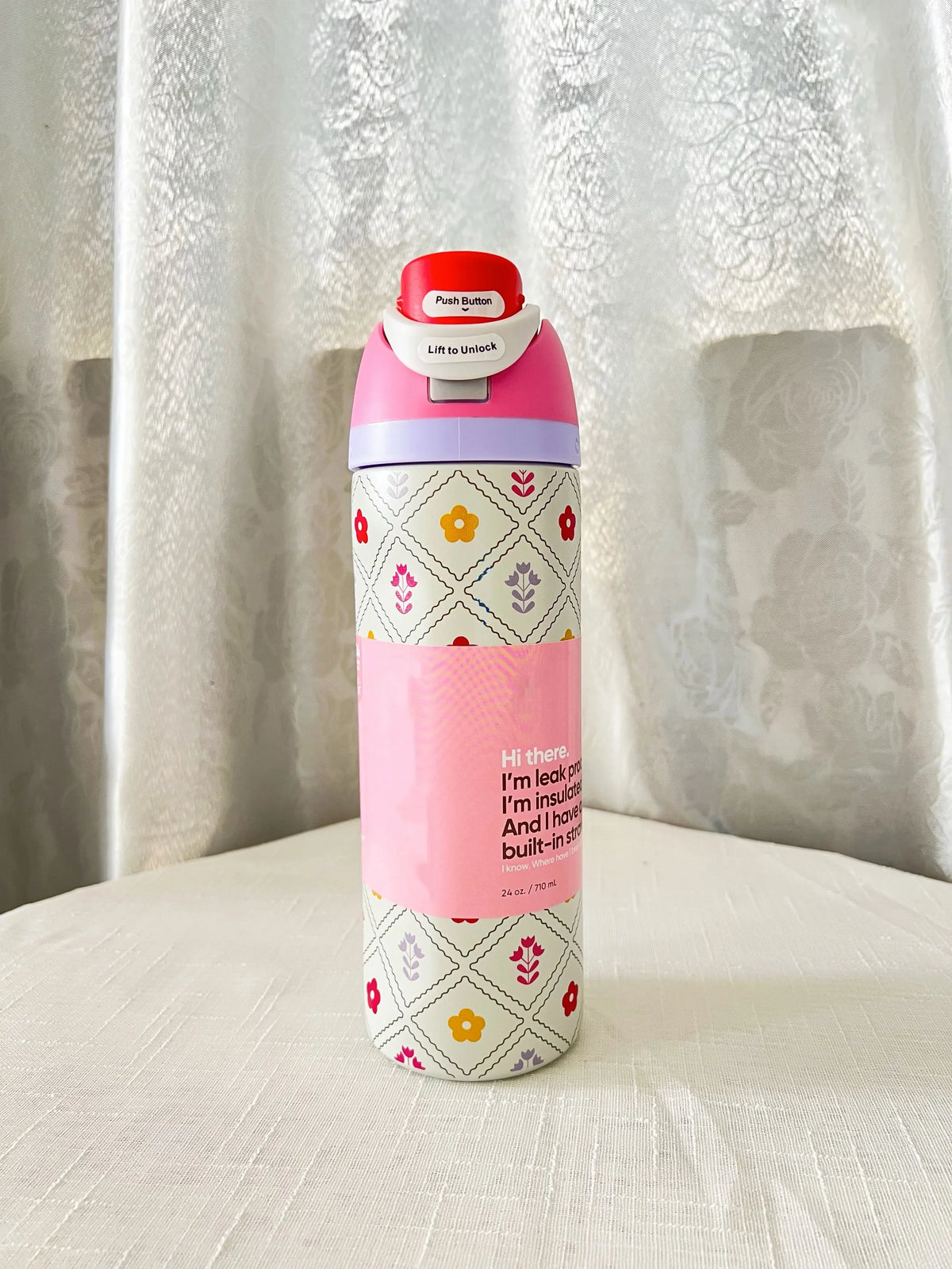 Owala Stainless Steel Straw Bottle