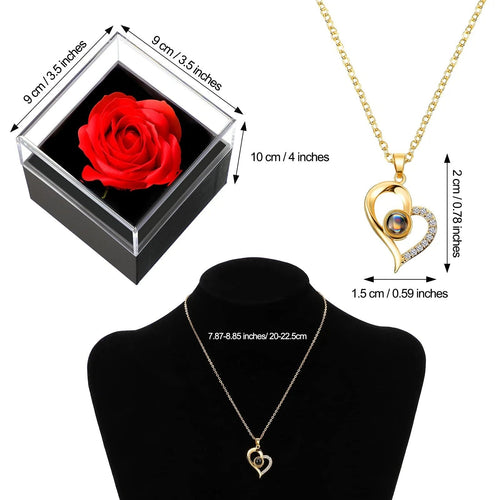 Christmas I Love You Necklace